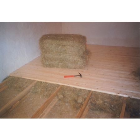Schütthanf Dämmwolle FS, Dämmschüttung für Fußboden, Dachboden und Kaltdach