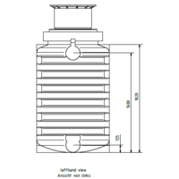 ABW Aqua-Solid 2000 Liter Schacht