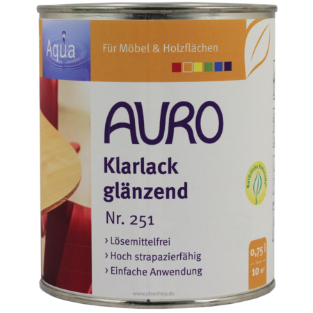 Auro Klarlack Nr.251 glänzend