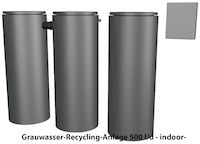 Grauwasser-Recycling-Anlage 500 l/d - indoor-