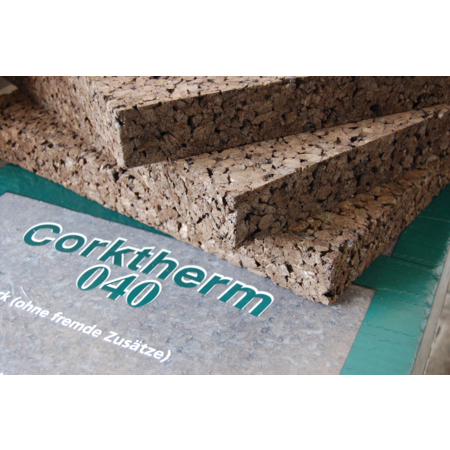 Kork-Dämmplatte ISO-Cork WLG 040 50 mm - Heim-Baustoffe