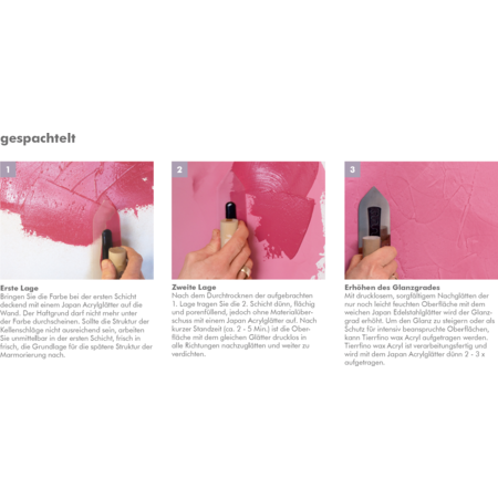 Tierrfino Dry-Paint Lehmtrockenfarbe und Streichputz