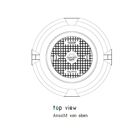 ABW Drosselschacht 1000 - Drossel  0,05l/s bis 0,5l/s
