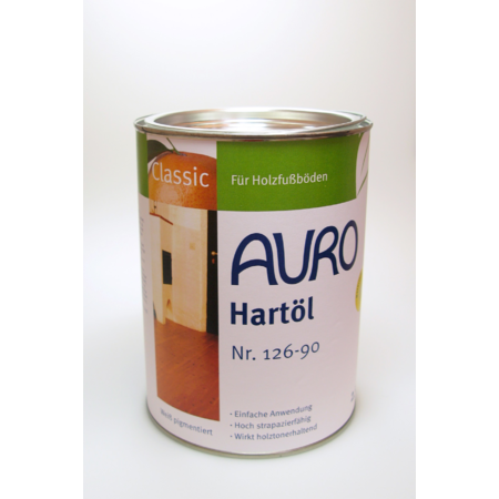 Auro Hartöl Classic Nr.126 und Nr.126-90 (weiß pigmentiert)