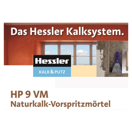 Hessler HP 9VM - Naturkalk-Vorspritzmörtel