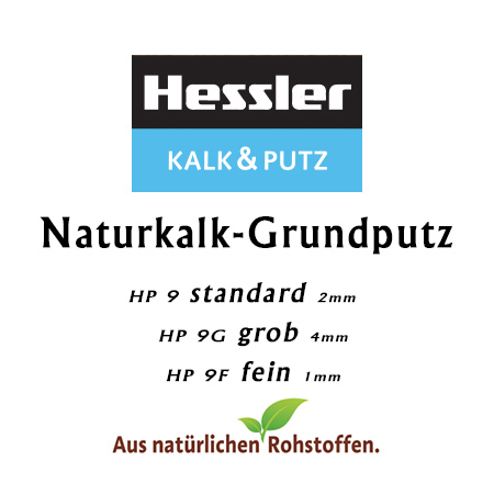 Hessler Naturkalk-Grundputz (Bio-Putz) HP 9