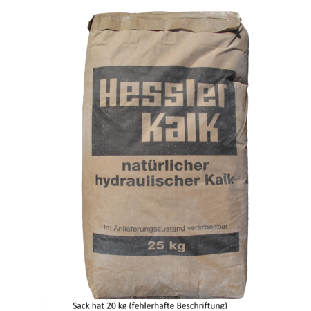 Hesslerkalk NHL2 - Natürlicher hydraulischer Kalk 2