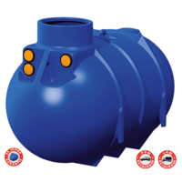 BlueLine II 2600 Liter Regenwassertank
