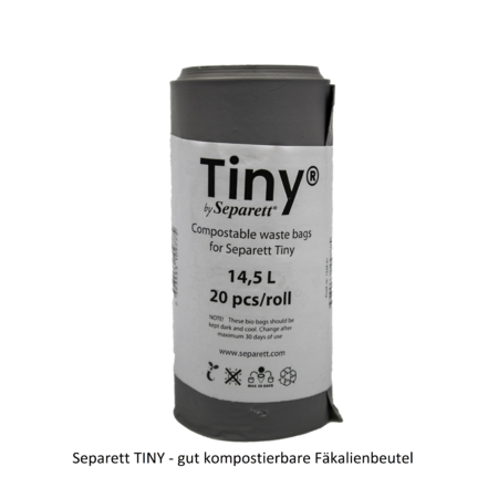 Separett TINY - kompakte TrockenTrennToilette