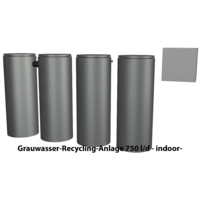 Grauwasser-Recycling-Anlage 750 l/d - indoor-